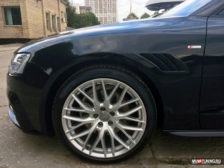 Накладки на крылья "жабры" Audi A5 / S5 / RS 5 2007-2015