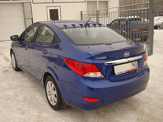 Аэродинамический рассекатель на крышу 6 зубьев Hyundai Solaris (2010-2016)