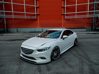 Капот с глухими жабрами SkyActivSport на Mazda 6 / Atenza GL (2019 - н.в.)