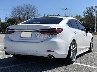 Комплект сплиттеров(передний и боковые-сплиттеры (пороги) Mazda 6 / Atenza GJ (2018 - 2023)