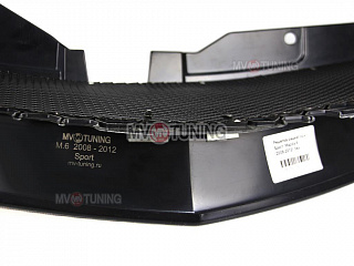 Решетка радиатора Sport var №3 Mazda 6 (2008-2012) + УСТАНОВОЧНЫЙ КОМПЛЕКТ